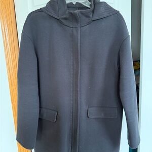 Lululemon Black Hooded Jacket size 12